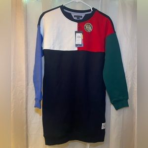 Multi Colored Tommy Hilfiger Long Sleeve Shirt Dress